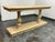 Traditional Restoration Hardware 15th C. Dual-Baluster Oak Console Table For Sale - Image 3 of 12