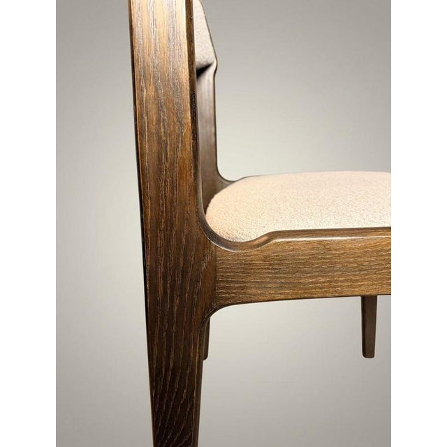 Mid-Century Danish Stained Oak Dining Chairs attributed to Erik Buch, 1960s, Set of 4 For Sale - Image 6 of 7