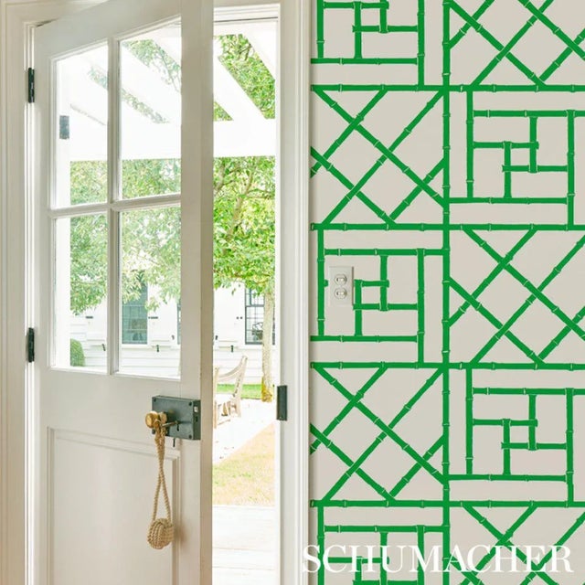 Part of the Cristina Buckley collection, glamourous Trellis is an ode to the ever-popular bamboo fretwork designs we...