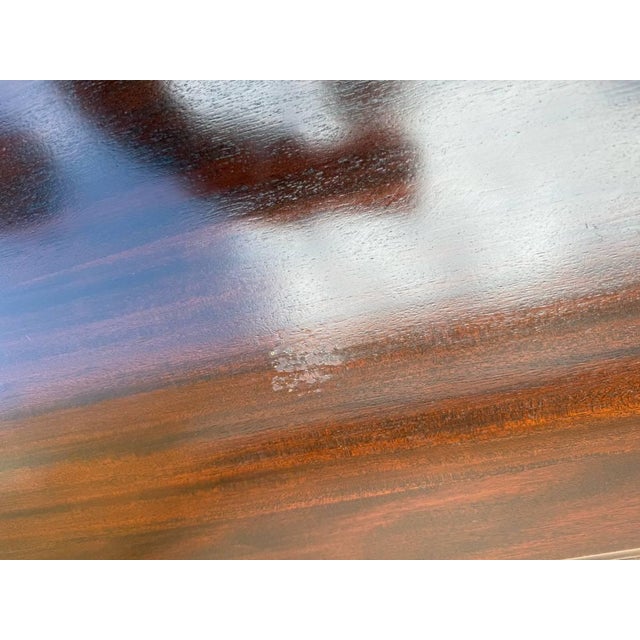 English Vintage Jacobean Style Library Table Console Table For Sale - Image 3 of 12