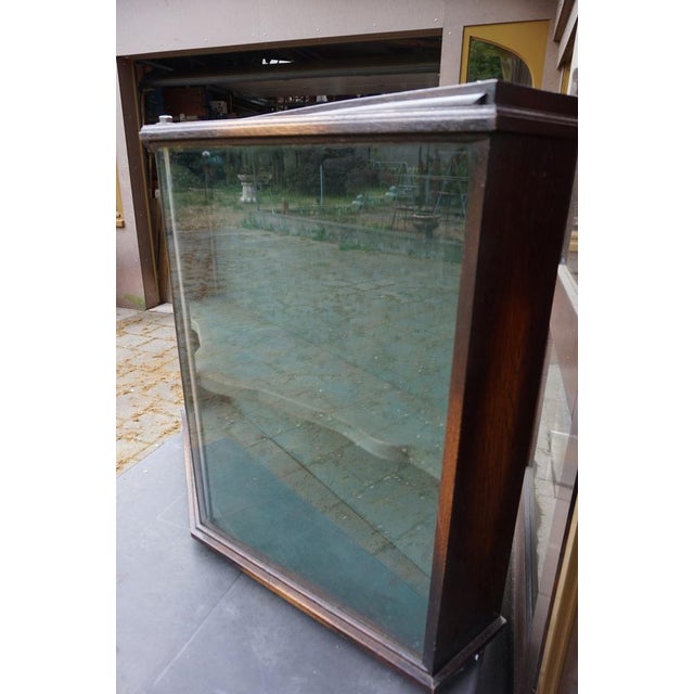 Vintage Art Deco Hanging Wall Display Cabinet, 1930s For Sale - Image 6 of 10