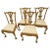 Mid 20th Century Vintage Mid Century Chinese Chippendale Dining Chairs - Set of 4 For Sale - Image 5 of 5