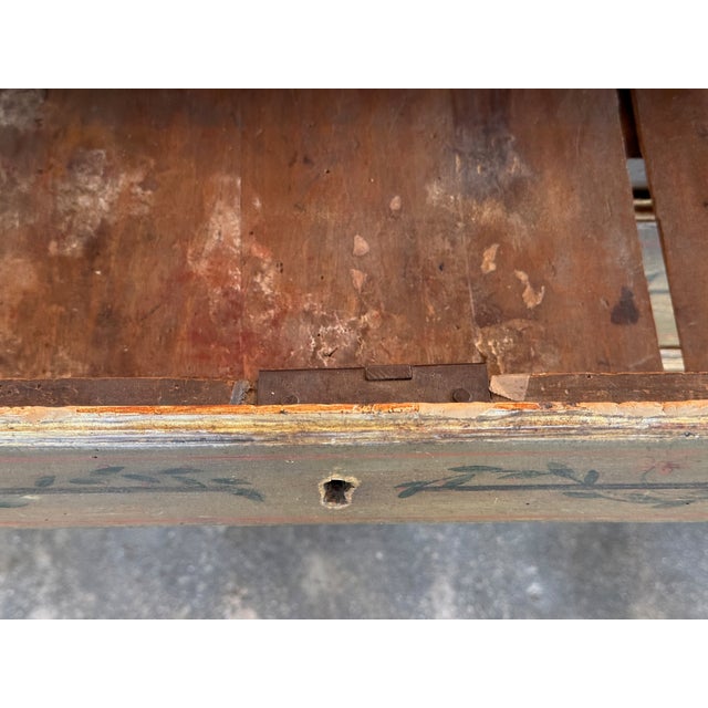 18th Century Italian Neoclassical Painted Chest For Sale - Image 13 of 13