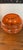 Vintage Murano Style Orange Art Glass Bowl – Sculptural Swirl Ribbed Centerpiece For Sale In San Francisco - Image 6 of 8