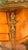 Mid-20th Century Vintage French Louis XV Style Burl Wood Demilune Side Table With Brass Gallery For Sale - Image 14 of 14