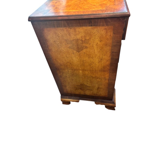 Exceptional 19th Century Burl Maple and Mahogany Chest of Drawers For Sale - Image 16 of 16