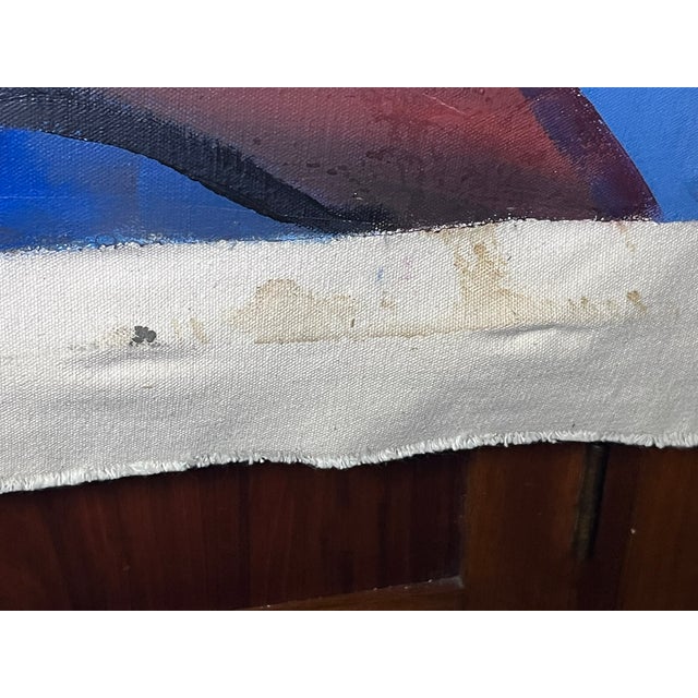 Black Circus Canvas Banner Gorilla Loading the Train Joni Wildman Oil Painting For Sale - Image 8 of 14