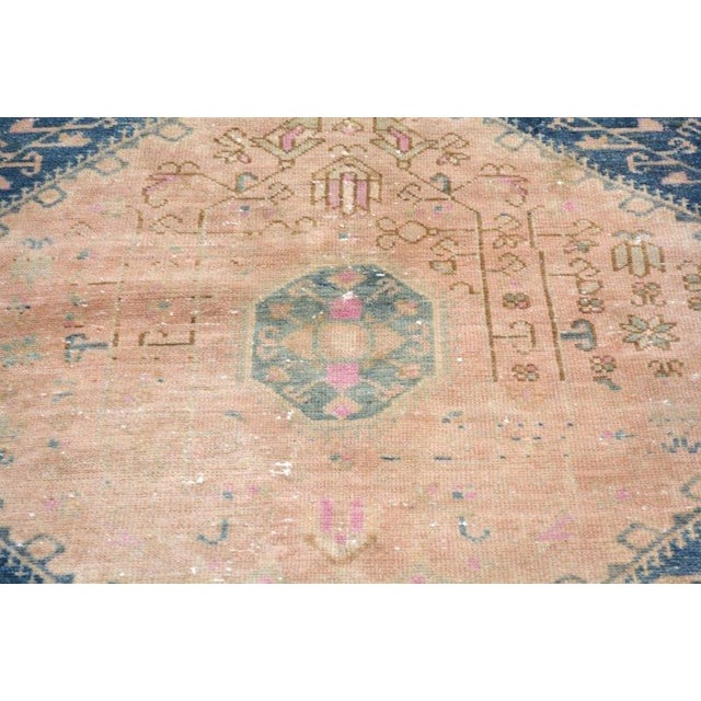 Contemporary 1960s Vintage Malayer Hand Knotted Rug,3'1"X11' For Sale - Image 3 of 4