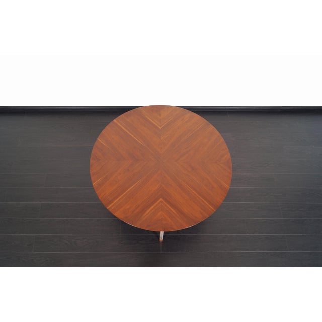 Brown Mid-Century Modern Starburst Walnut Table by Jack Cartwright for Founders, 1960s For Sale - Image 8 of 12