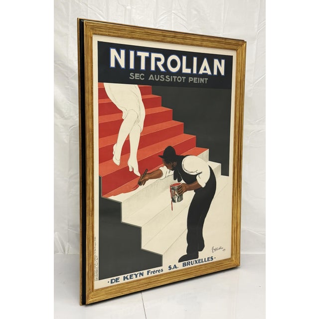 Leonetto Cappiello Nitrolian Art Deco Advertising Poster, Paris, 1929 For Sale - Image 4 of 18