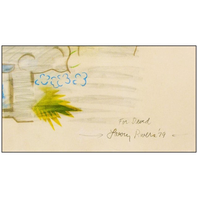 Mid-Century Modern 1970s Webster Mixed Media, Larry Rivers For Sale - Image 3 of 4
