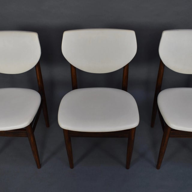 Wenge Dining Room Chairs, 1960s, Set of 4 For Sale - Image 13 of 18