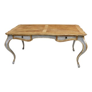 Mid 20th Century Vintage French Louis XV Desk For Sale