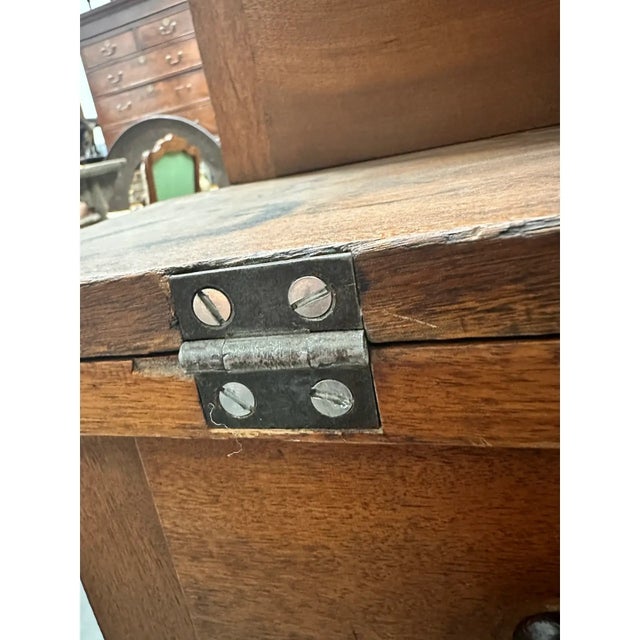 Antique Desk W/Bookcase in Solid Cherrywood Circa 1830 For Sale - Image 12 of 13