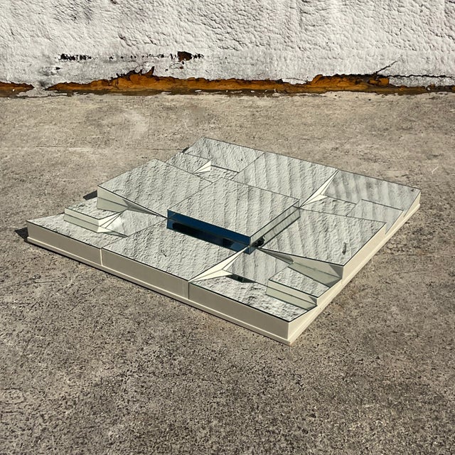 Khaki Vintage Boho Hand Carved Elephants Sculpture For Sale - Image 8 of 8