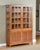 Mission Oak 4 Door Display China Cabinet - Michael's Cherry Stain For Sale - Image 10 of 10