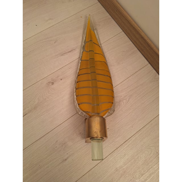 Large Wall Lights in Brass and Murano Glass, 1990s, Set of 2 For Sale - Image 16 of 18
