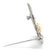 Traditional 1990s Mikimoto Estate Akoya Pearl Brooch Pin Sterling Silver For Sale - Image 3 of 11