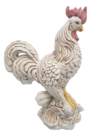 Colorful Figure of a Rooster, Italy, 1980s