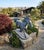 Metal Mid-Century Vintage Cast Iron Garden Horse Statue For Sale - Image 7 of 12