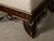 Pair of English Regency 19th Century Footstools with Carved Feet and Gilt Trim For Sale - Image 11 of 11