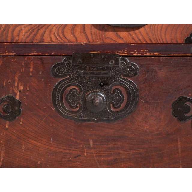 Japanese Choba-Tansu Merchant Chest For Sale - Image 5 of 14