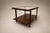 Brazilian Modern Rectangular Side Table in Rosewood & Glass, Branco E Preto, 1950s For Sale - Image 16 of 17