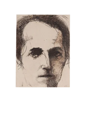 Portrait of Man - Unframed Etching