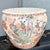 Vintage Chinese Hand Painted Porcelain Fish Bowl Vase For Sale - Image 4 of 7
