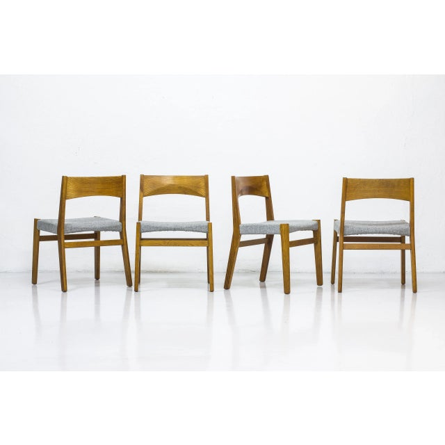Dining Chairs by John Vedel Rieper for Erhard Rasmussen, 1957, Set of 4 For Sale - Image 13 of 13