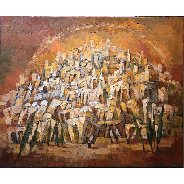 Genre: Realism Subject: Portrait Medium: Oil Surface: Canvas Country: Israel Dimensions: 23.75" x28.75" Marina Grigoryan...