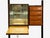 Italian Modern, Floor to Ceiling Bookcase, Stained Wood, Glass, Italy, 1940s For Sale - Image 16 of 18