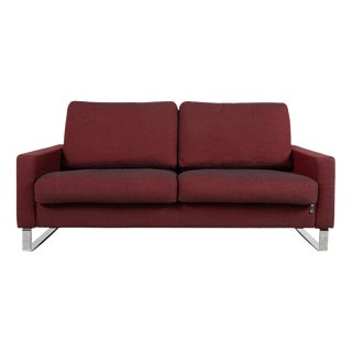 Textured Fabric CL 500 Two-Seater Sofa For Sale