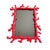 Red Coral Branch Tabletop Standing Picture Frame For Sale - Image 4 of 5