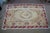 Vintage Floral Rose Needlepoint Textile Tapestry Area Rug 66" For Sale - Image 17 of 17