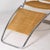 Incredible wicker and chrome chaise longue with a built-in ottoman that stores underneath. A very ingenious and...