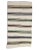 Vintage Striped Hemp Kilim Rug-4′11″ × 9′ For Sale