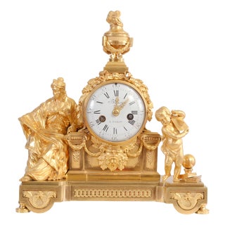 Directoire Pendulum Clock, France, 1790s For Sale