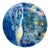 1972 Marc Chagall for Georg Jensen Limited Edition Fine Art Porcelain Plate - "The Floating Bride" For Sale