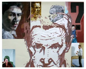 Marek Sapetto, At an Exhibition II, Digital Print