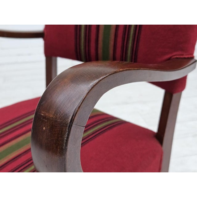 Set of Danish Armchairs in Ash, 1950s For Sale - Image 14 of 18