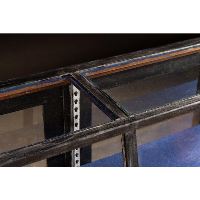 Wood Early 20th Century Wood and Glass General Store Display Case For Sale - Image 7 of 11