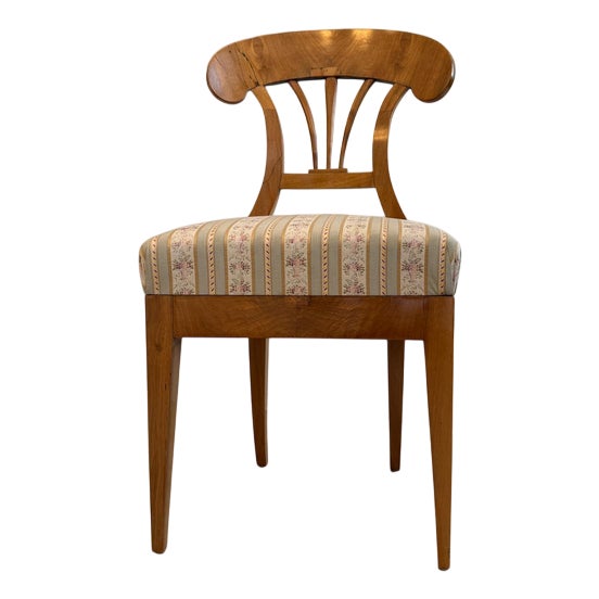 Biedermeier Chair in Walnut For Sale