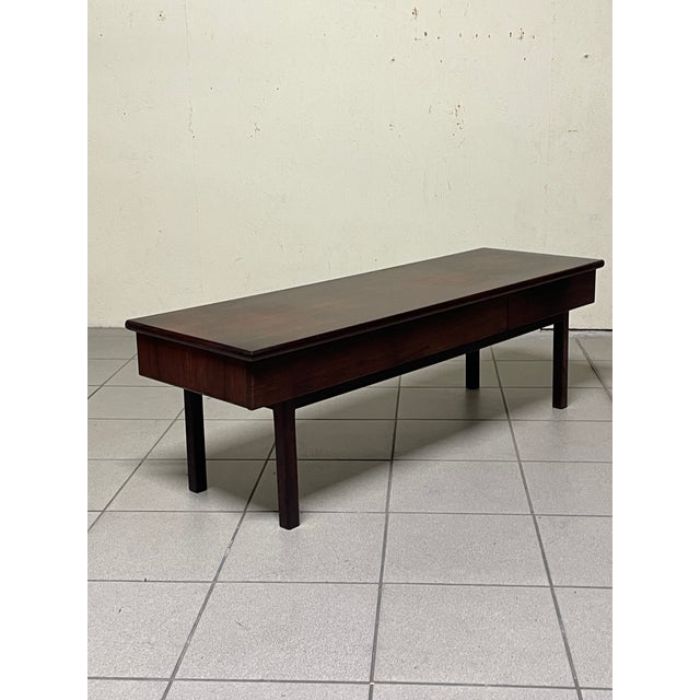Low Table with Three Integrated Drawers, 1960s For Sale - Image 6 of 18