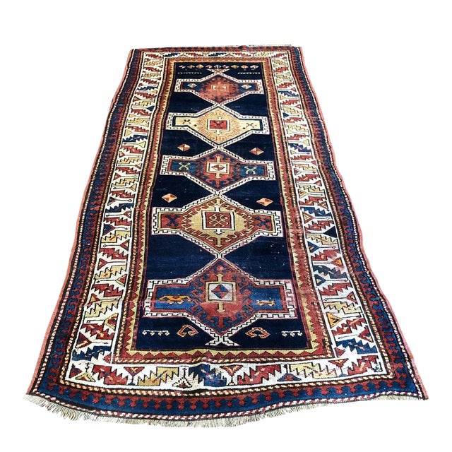 Antique Caucasian Shirvan Runner For Sale