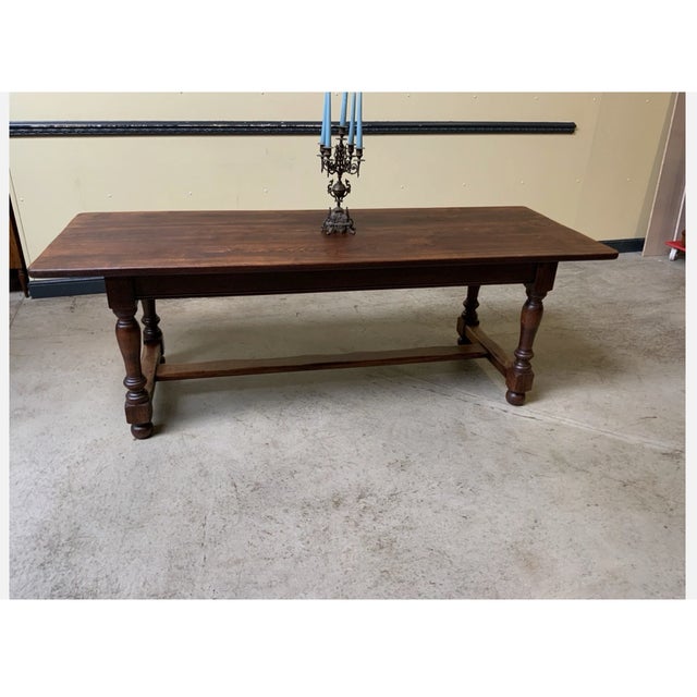 Vintage Monastery Table, 1940 For Sale - Image 6 of 16