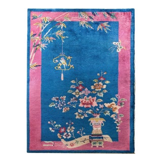 Early 20th Century Chinese Art Deco Rug For Sale