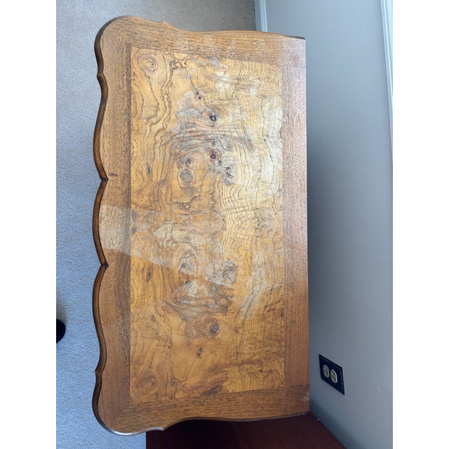 Vintage Baker Furniture Walnut Bombay Chest For Sale - Image 10 of 11