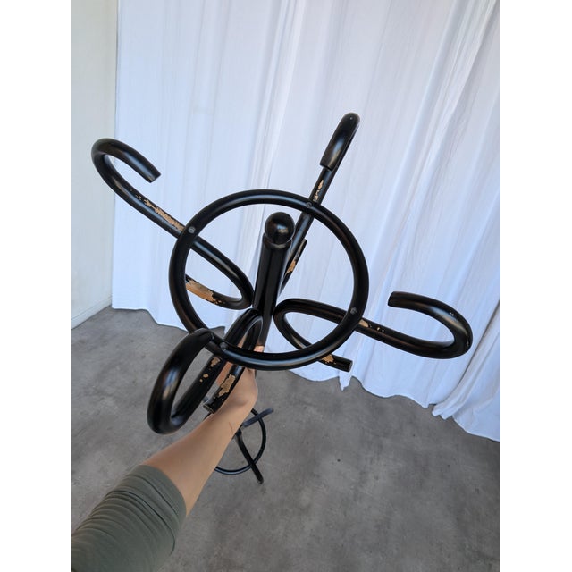 Vintage Black Bentwood Coat Stand, 1970s For Sale - Image 4 of 18