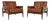 Vintage Danish Leather Chairs, 1960, Set of 2 For Sale